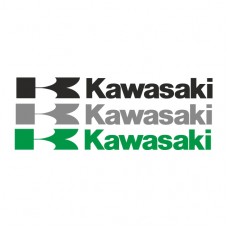 Kawasaki Vinyl Decal (20x2.1cm)